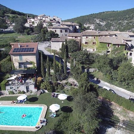 Agriturismo Roccagelli Vallo di Nera Exterior foto