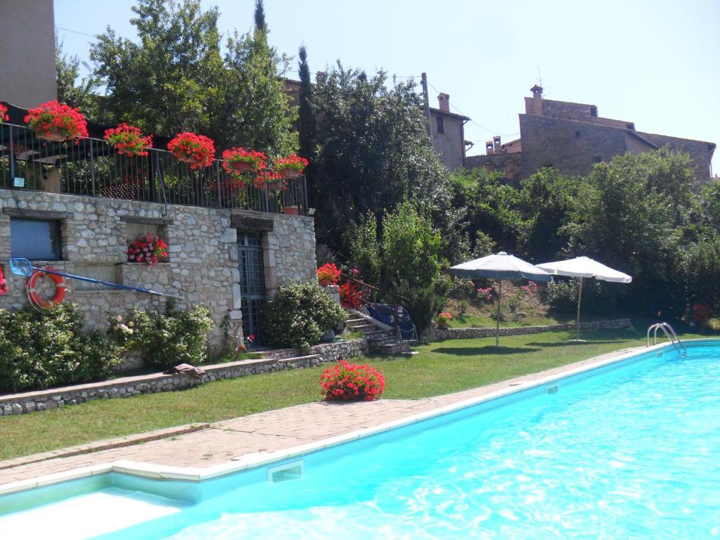 Agriturismo Roccagelli Vallo di Nera Exterior foto